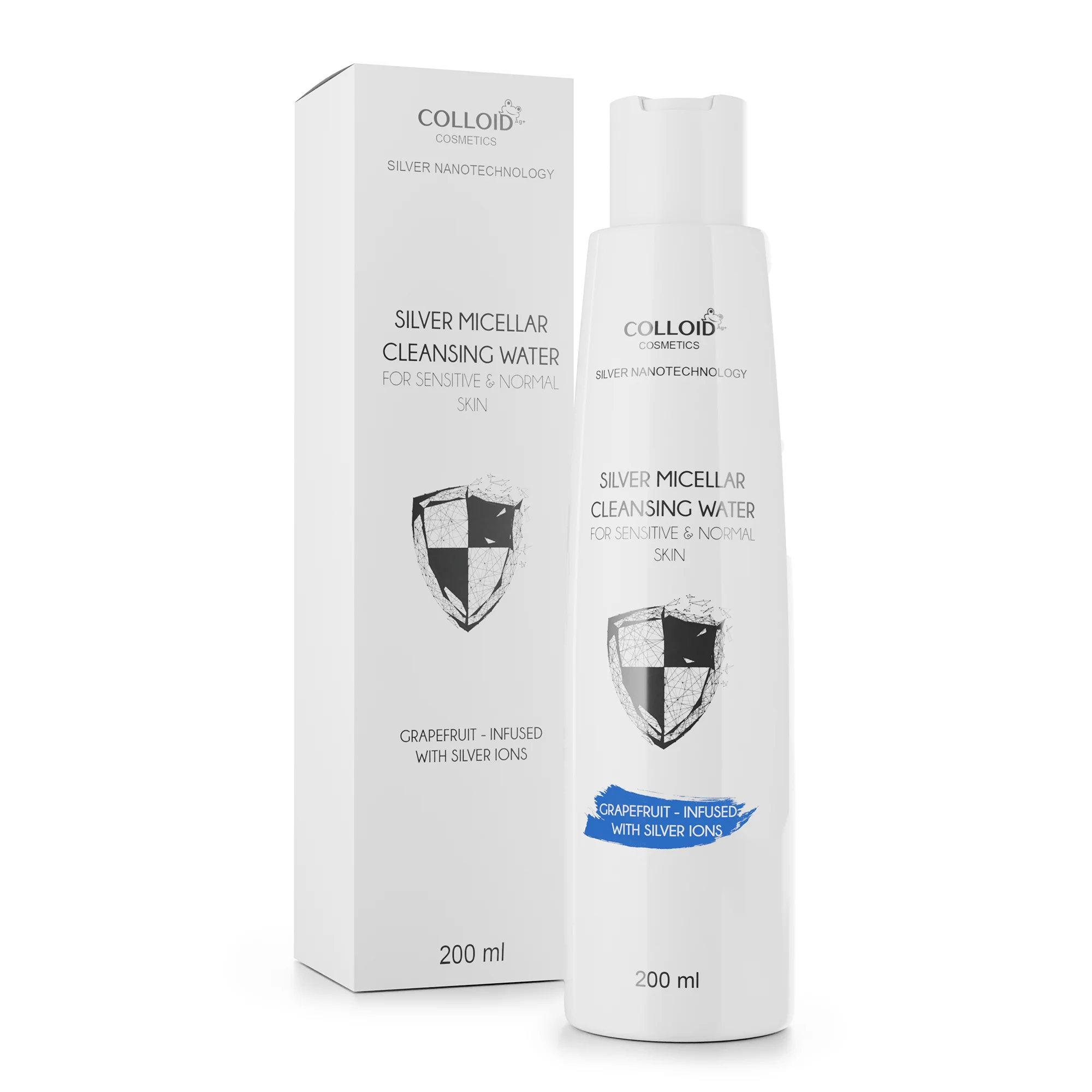 Micelarna voda sa jonima srebra za čišćenje lica