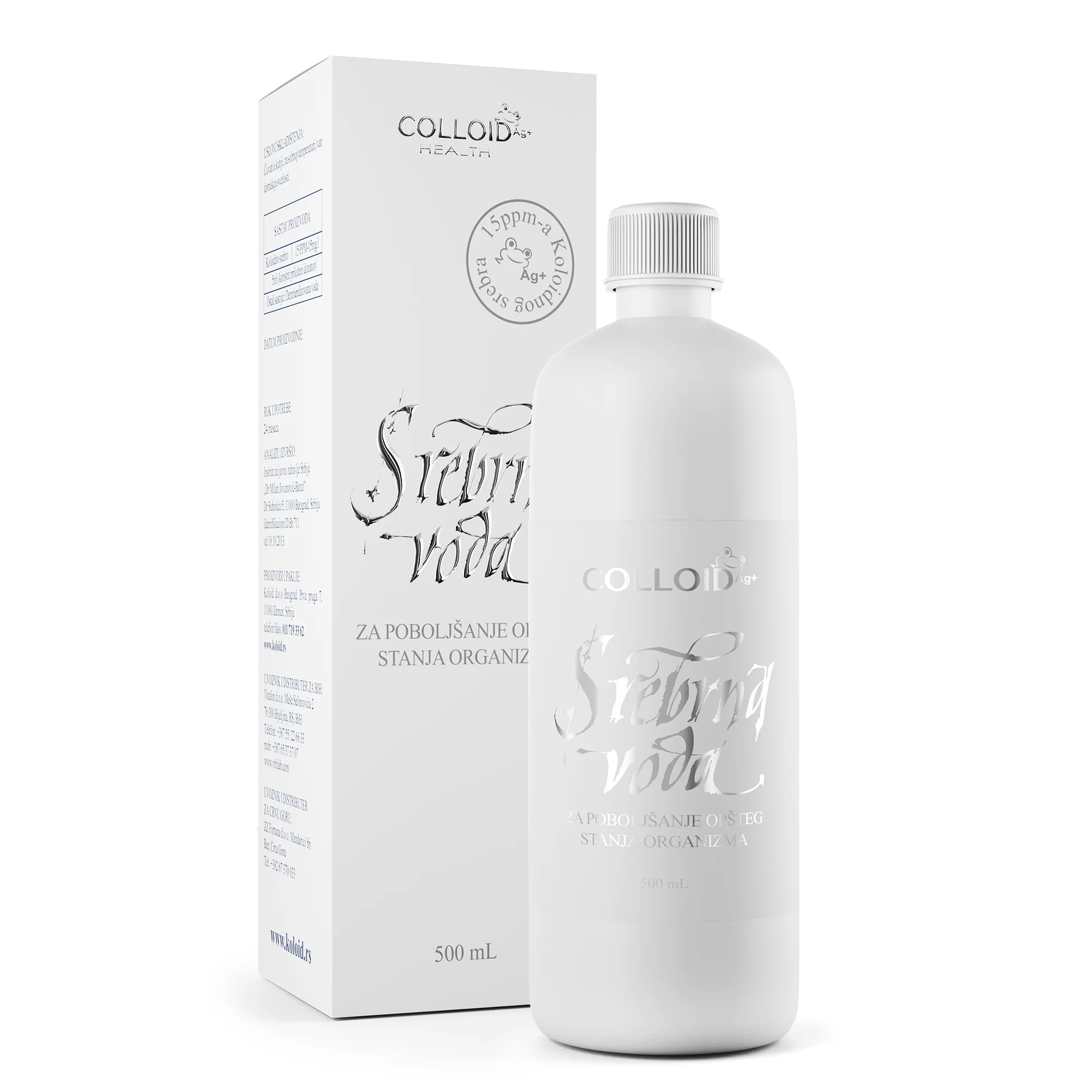Srebrna voda 500ml