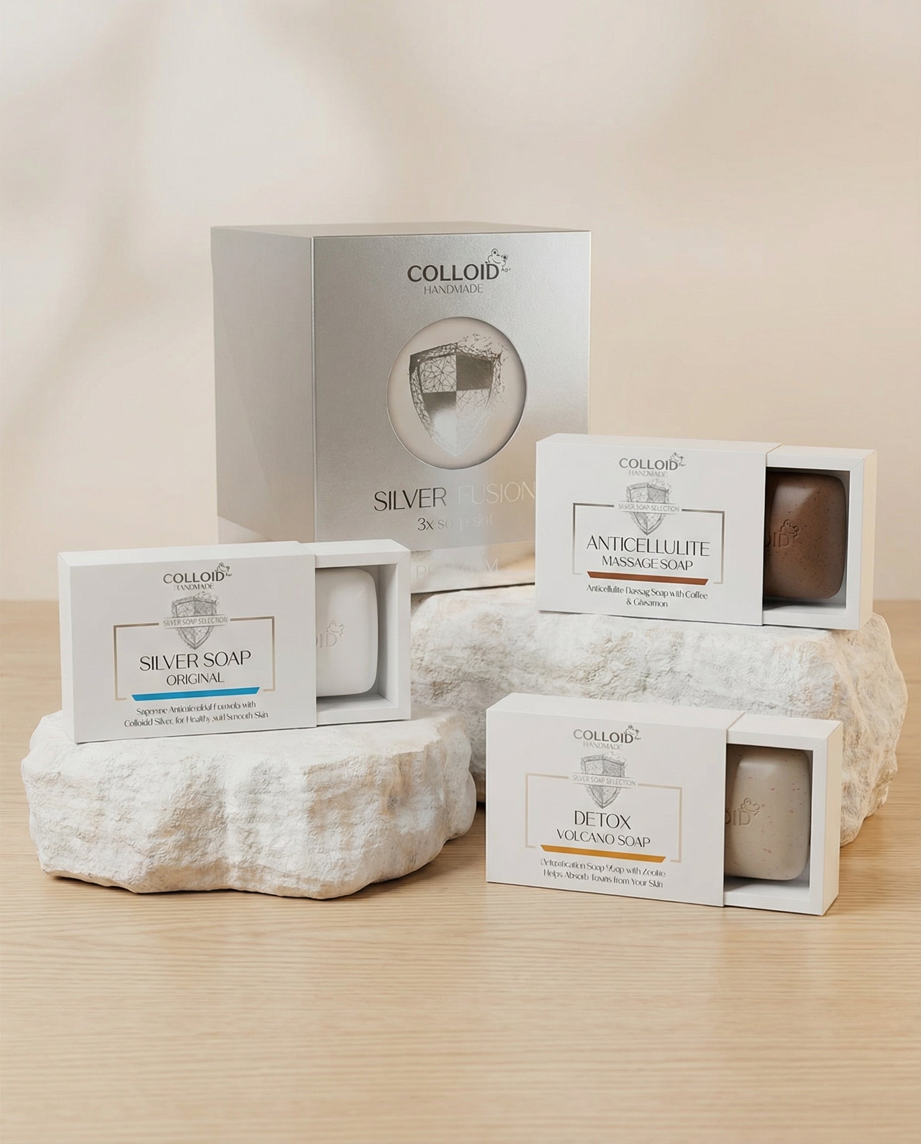 Triple silver detox selection