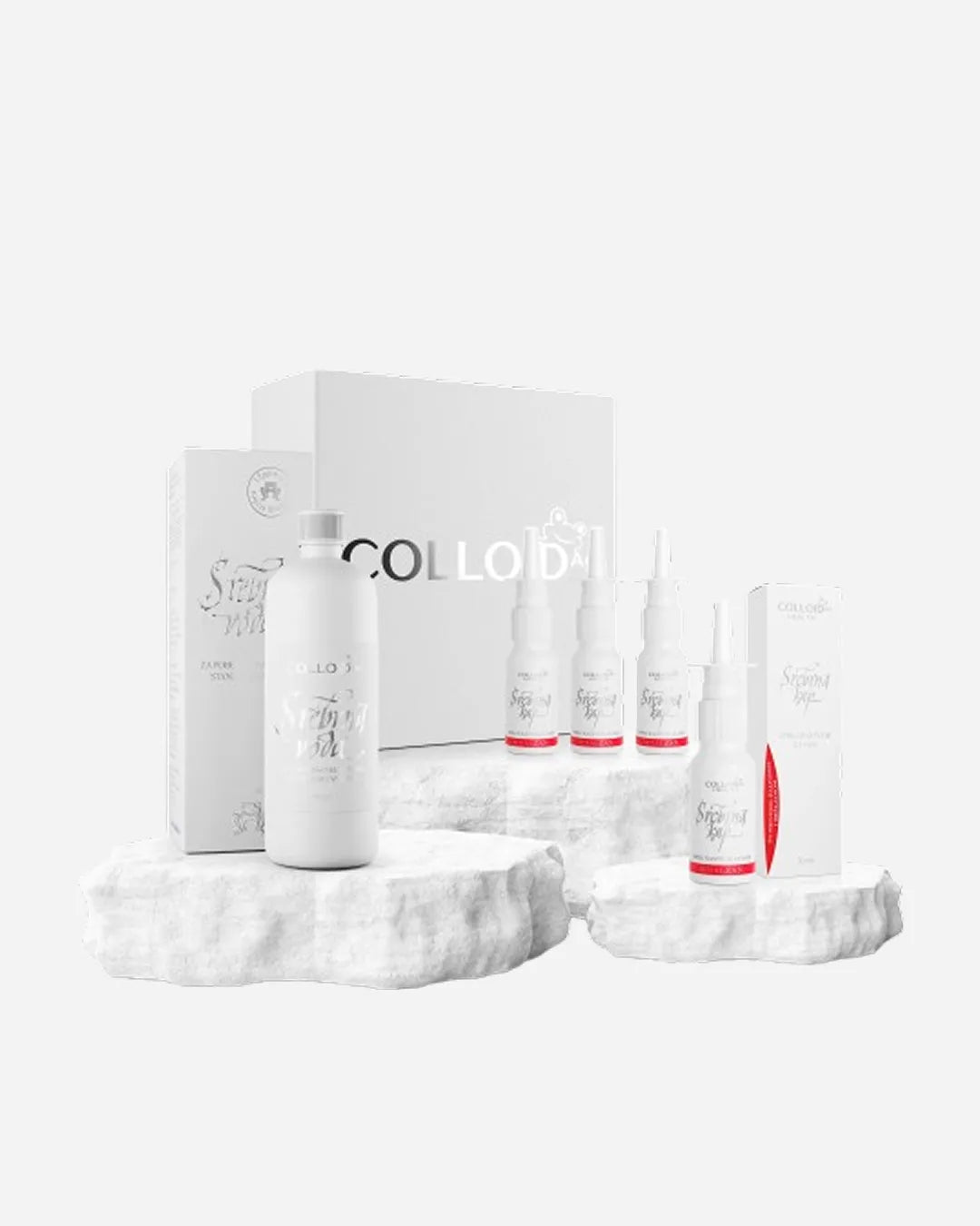 Set sinalzan i srebrna voda